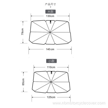 Window Car Sunshade Foldable Car Sunshade Umbrella